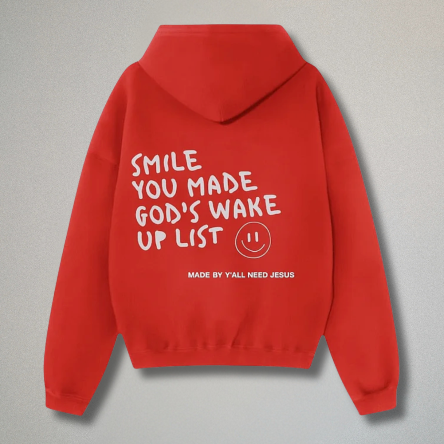 Gods Wake Up List Hoodie