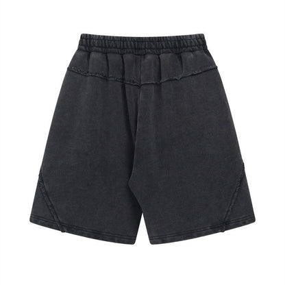 Black Drift Jogger Shorts