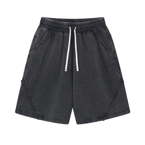 Black Drift Jogger Shorts