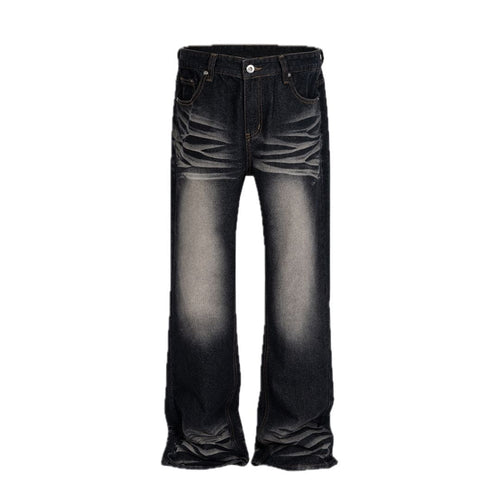 Black Line Flare Jeans