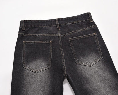 Black Line Flare Jeans