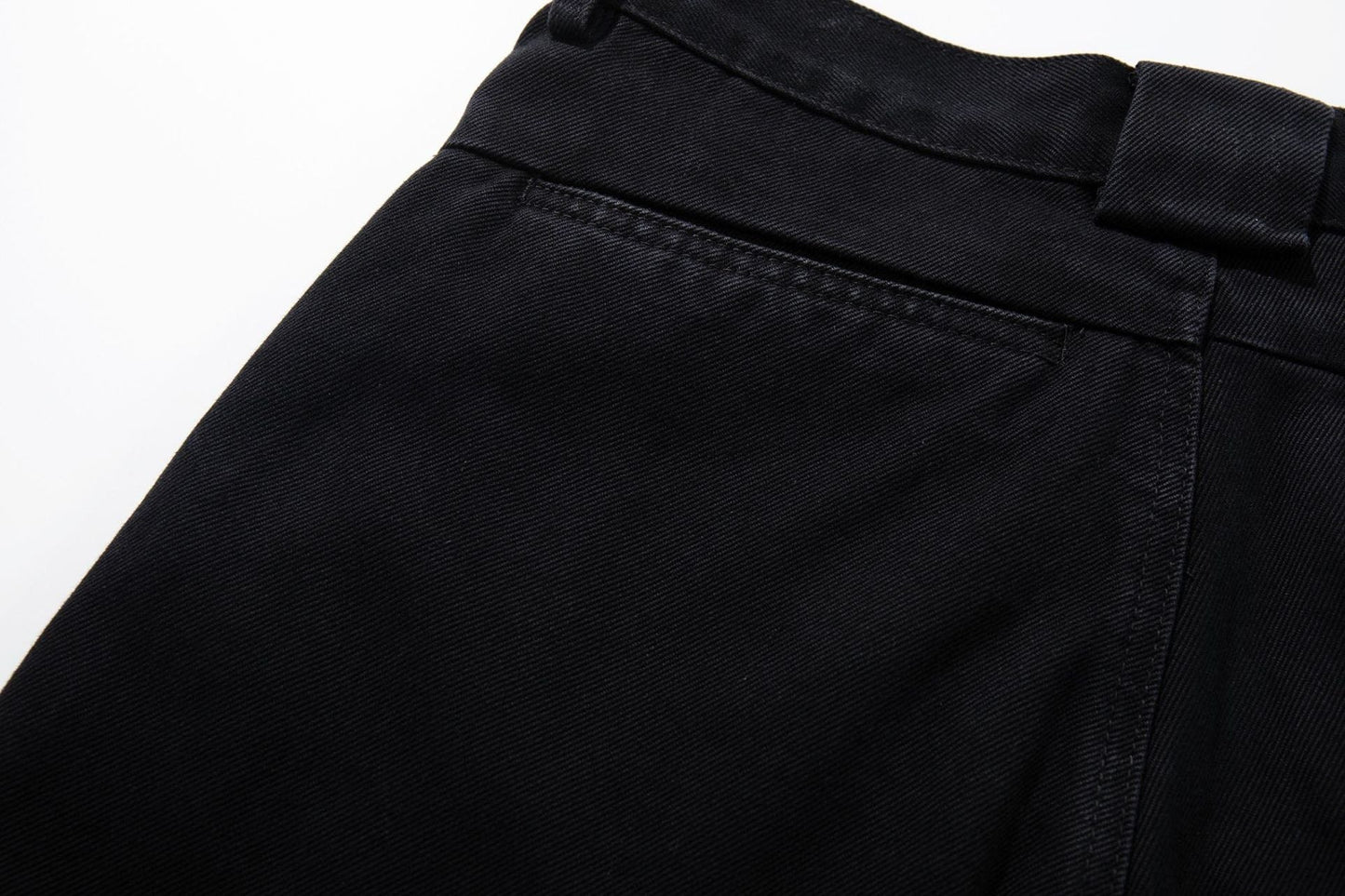 Black Rivet Baggy Jeans