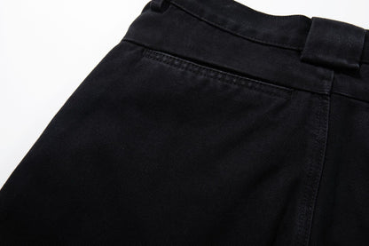 Black Rivet Baggy Jeans
