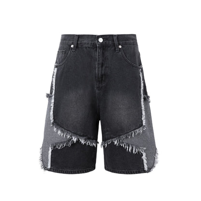 Black Texas Shorts Jeans