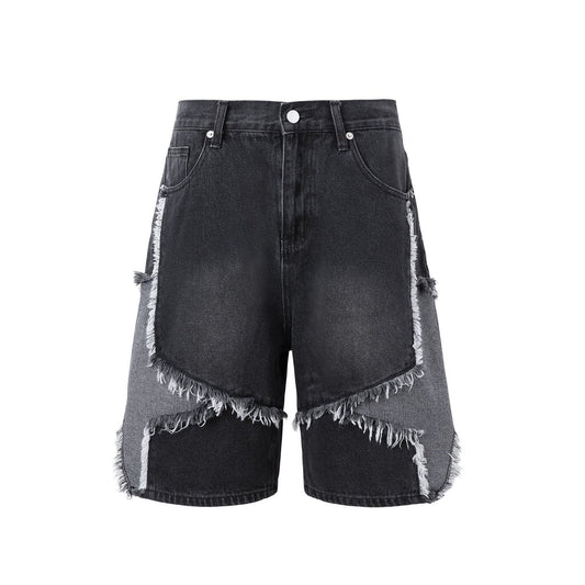 Black Texas Shorts Jeans