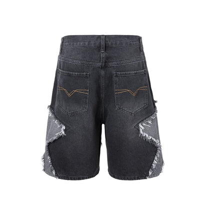 Black Texas Shorts Jeans