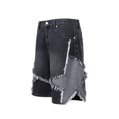 Black Texas Shorts Jeans