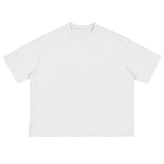 White Boxy Fit T-shirt