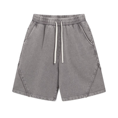 Grey Drift Jogger Shorts