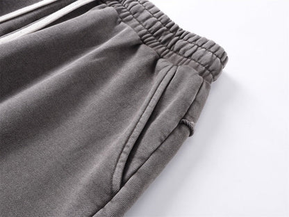 Grey Drift Jogger Shorts