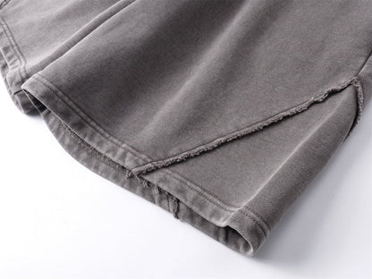 Grey Drift Jogger Shorts