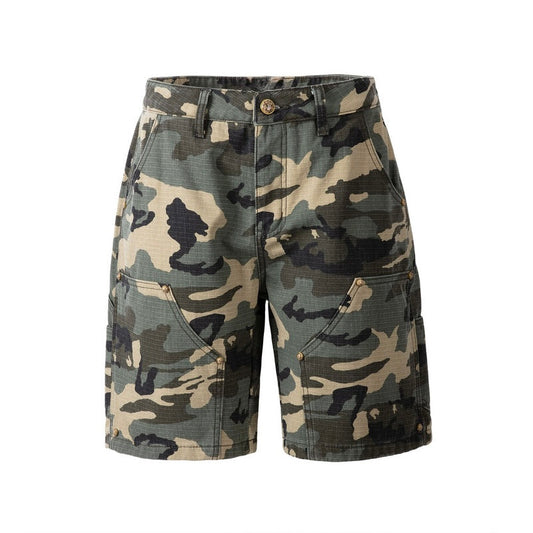 Camo Pearl Shorts Jeans