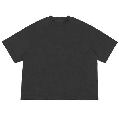 Black Boxy Fit T-shirt