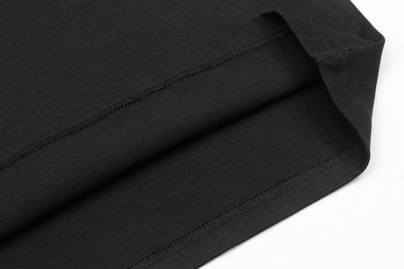 Black Boxy Fit T-shirt