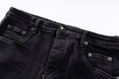 Waxed Flare Jeans