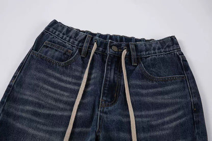 Laced Baggy Jeans
