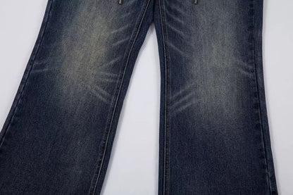 Laced Baggy Jeans