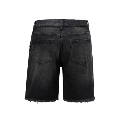 Black Rocket Shorts Jeans