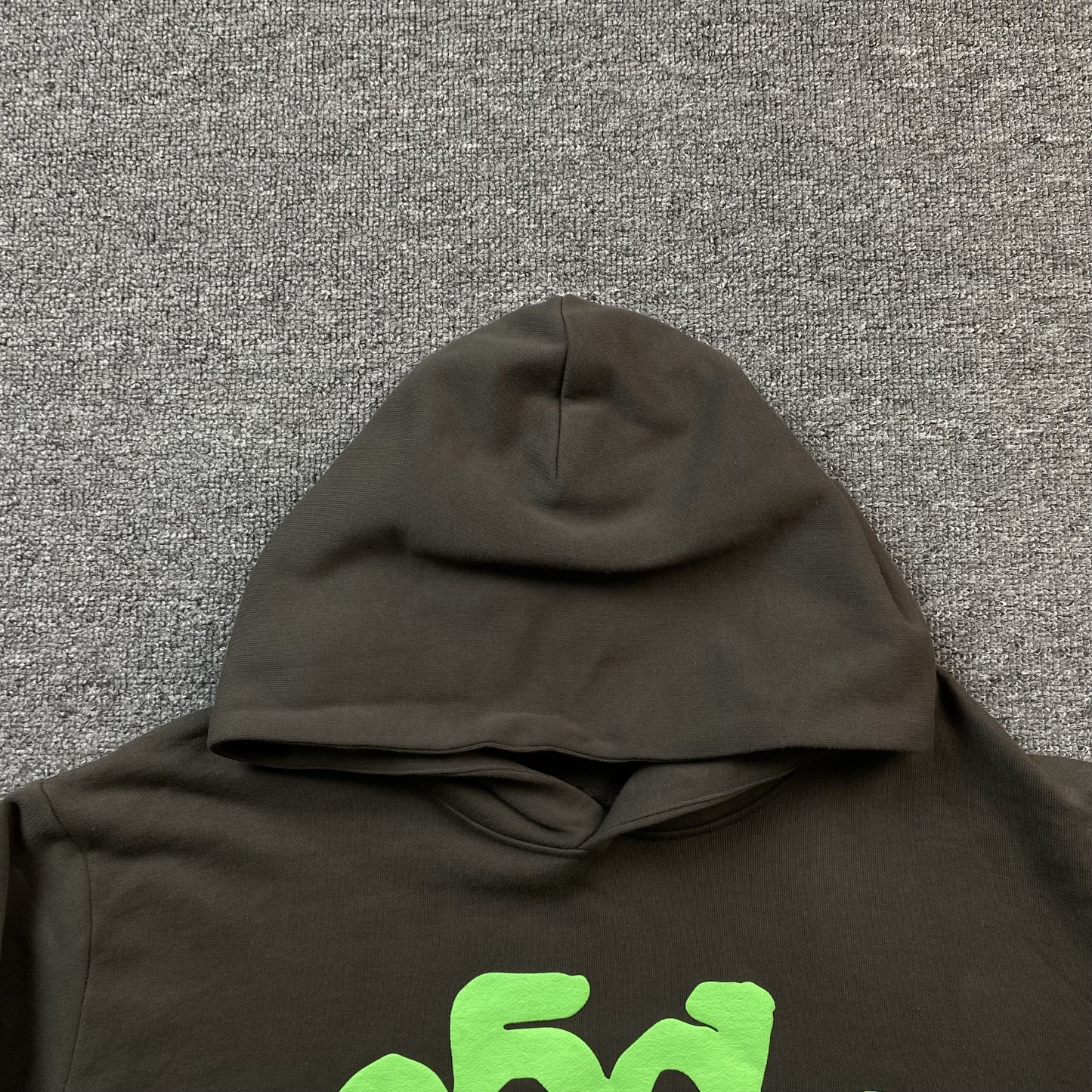 SP5DER BELUGA HOODIE SLATE GREY/GREEN