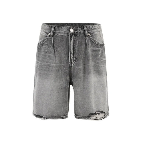 Storm Grey Shorts Jeans