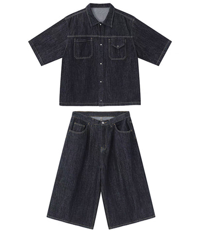 Oversize Shorts Jeans