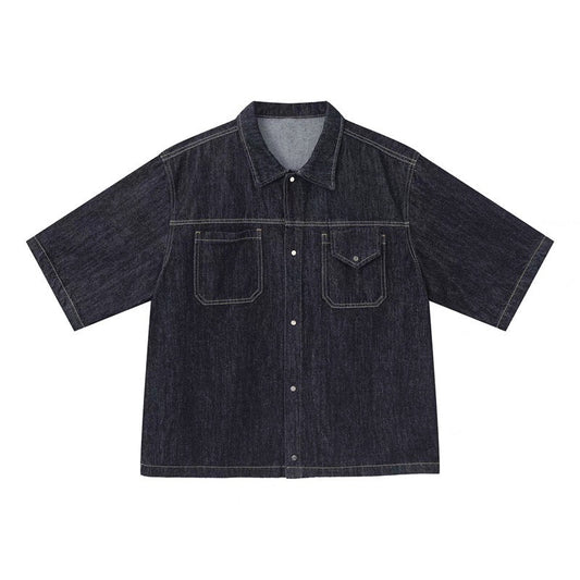 Oversize Denim Shirt