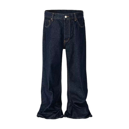 Raw Denim Flare Jeans