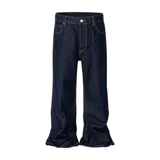 Raw Denim Flare Jeans