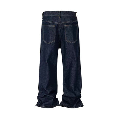 Raw Denim Flare Jeans